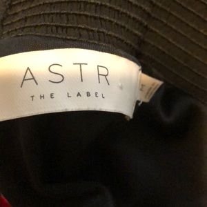 Black cropped blouse